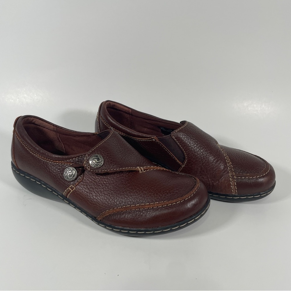 Clarks loafers, size 6.5W